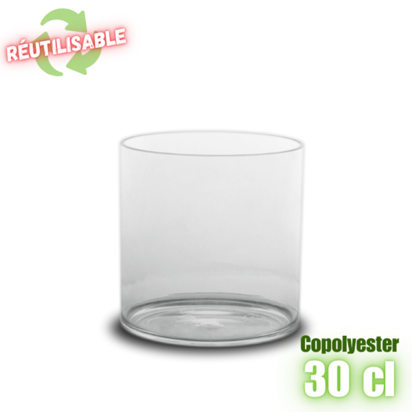 MPD210915 verre caïpirinha 30cl réutilisable en copolyester plastorex